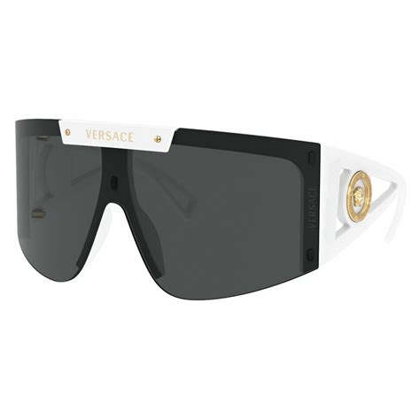 versace medusa white sunglasses|Versace Medusa sunglasses men's.